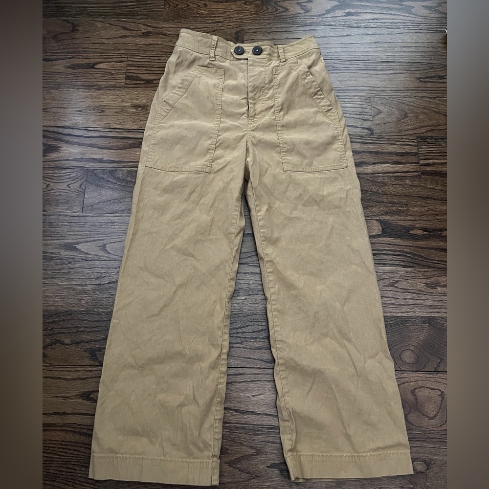 Maeve Collette Wide Leg Crop Pants.  Size 6 - Picture 5 of 10